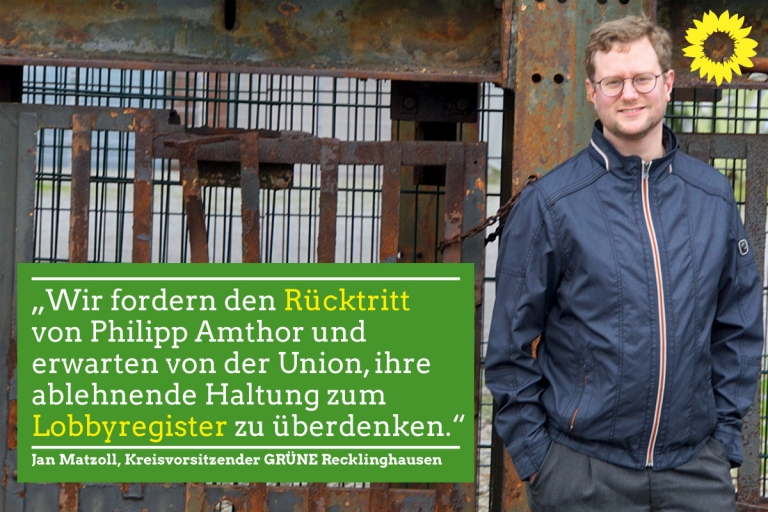 Amthor: Grüne fordern Rücktritt