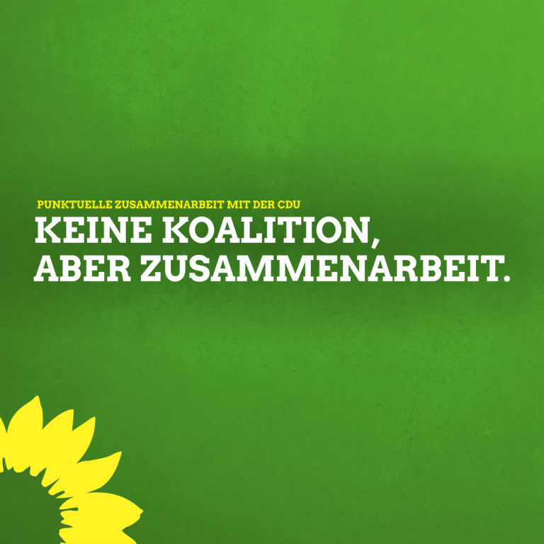 CDU und Grüne im Kreis verabreden punktuelle Zusammenarbeit