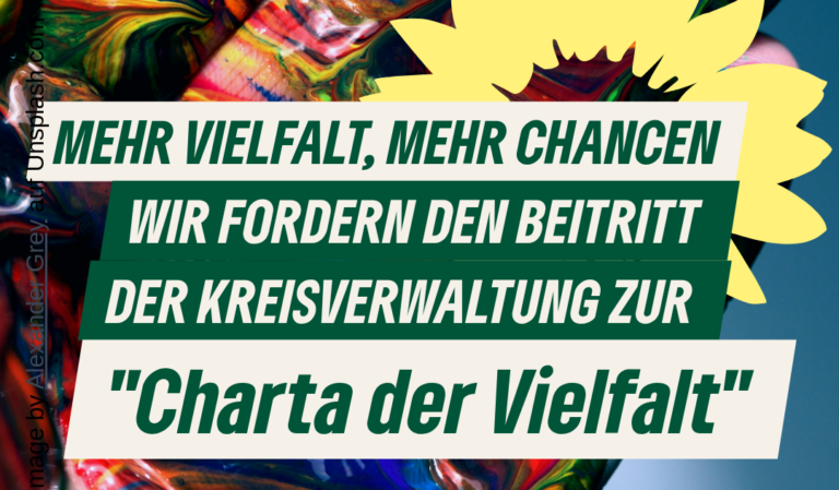 Unterzeichnung „Charta der Vielfalt“