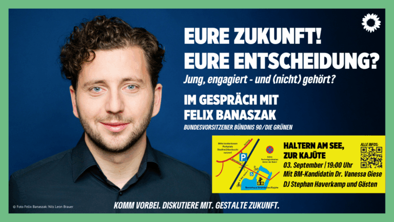 EURE ZUKUNFT! EURE ENTSCHEIDUNG? – Talk mit Felix Banaszak und Vanessa Giese