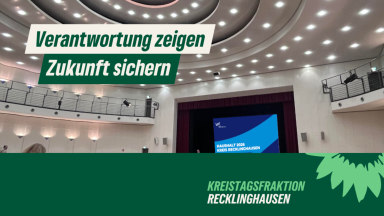 Haushalt 2026: Verantwortung übernehmen – Handlungsfähigkeit sichern