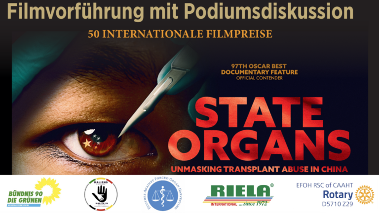 Deutschlandpremiere des Dokumentarfilms „State Organs“ in Recklinghausen