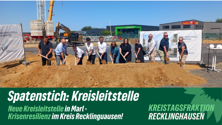 Spatenstich: Neue Kreisleitstelle in Marl